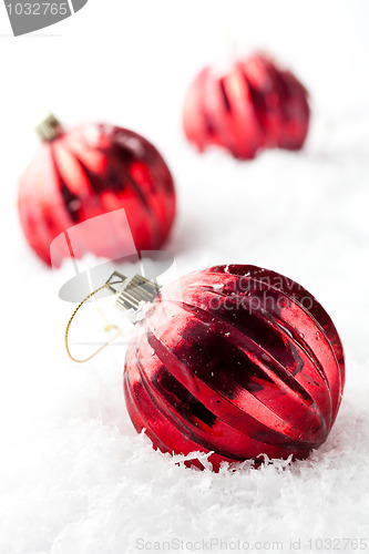 Image of Christmas baubles