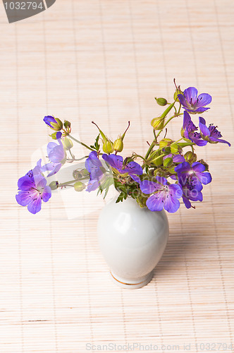 Image of Wild flowers in a vase