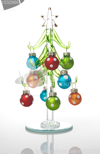 Image of Glass Christmas tree