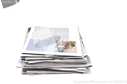 Image of Bundle of newspaper.