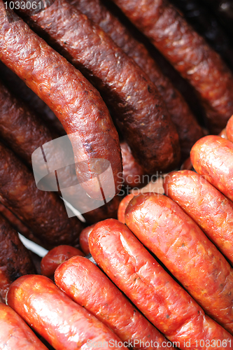 Image of smoked meat background