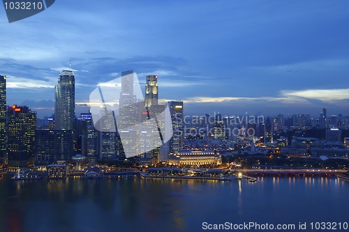 Image of Singapore skyline