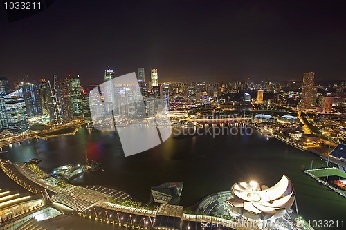 Image of Singapore skyline