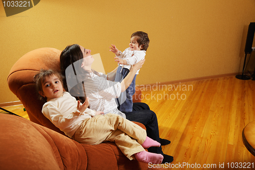 Image of Sisters with mommy