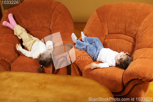 Image of Sisters in chairs