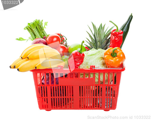 Image of Grocery Shopping Basket