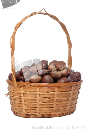 Image of Chestnuts in the basket 