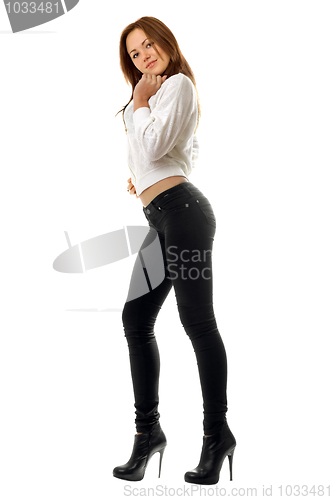 Image of Beautiful smilinq girl