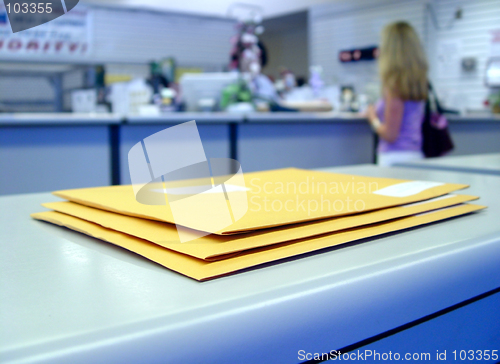 Image of At the Post office