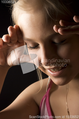 Image of Portrait of a young girl   