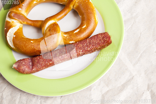 Image of pretzel snack