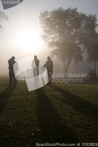 Image of Morning Golfers