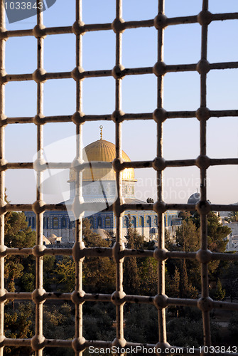 Image of Mosque View thru Medrese Window