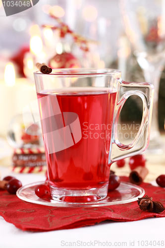 Image of Hot wine cranberry punch 