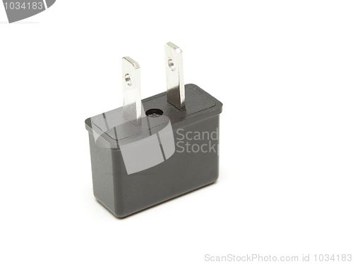 Image of Power plug adapter isolated on white