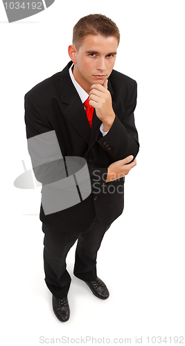 Image of Businessman thinking