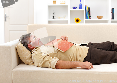 Image of Fell asleep while reading