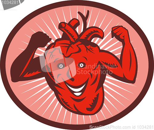 Image of Happy and healthy  heart 