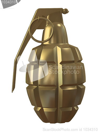 Image of fragmentation hand grenade MK2