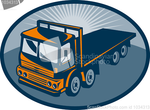 Image of Flatbed truck 