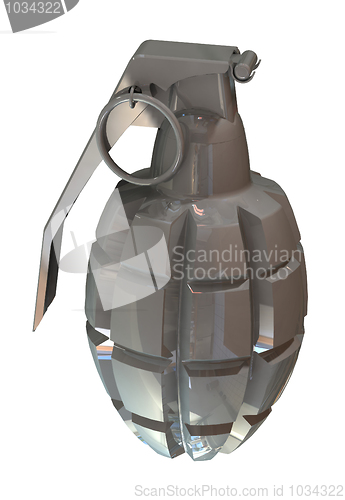 Image of fragmentation hand grenade MK2