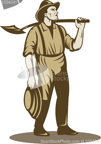 Image of Miner, prospector or gold digger 