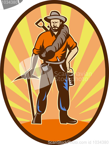 Image of Miner, prospector or gold digger