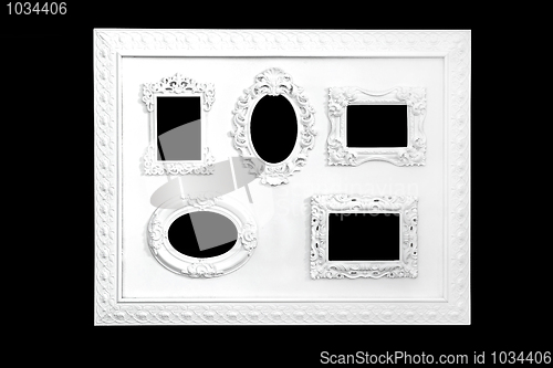Image of White frames