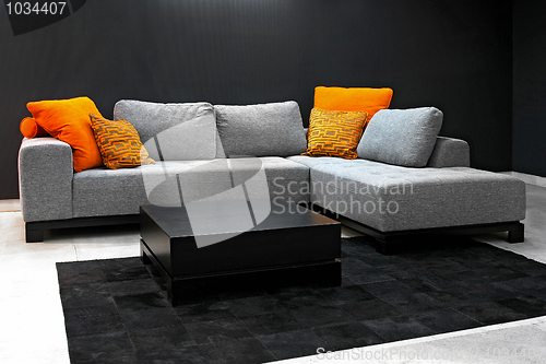 Image of Grey sofa