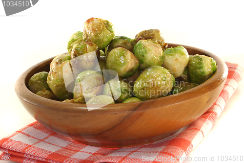 Image of roasted brussels sprouts
