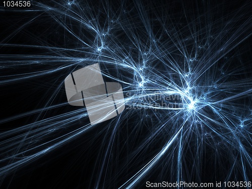 Image of Blue sparks