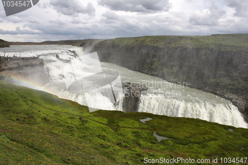 Image of Iceland waterfall