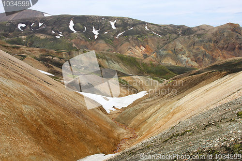 Image of Iceland mountains