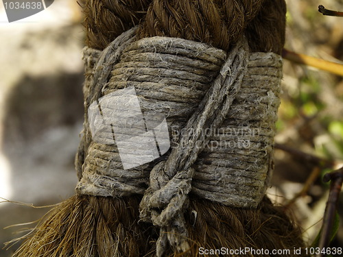 Image of old rope detail