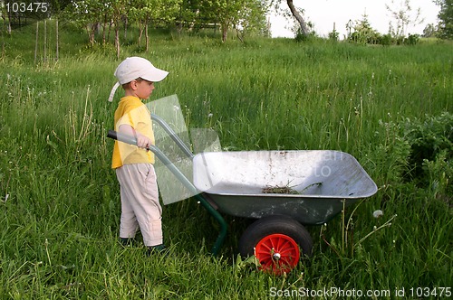 Image of Kid in Work