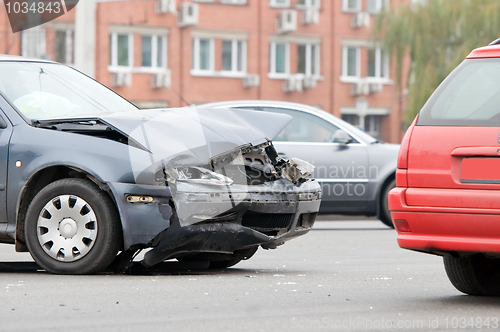 Image of Car accident crash