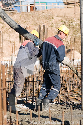 Image of workers on concrete works