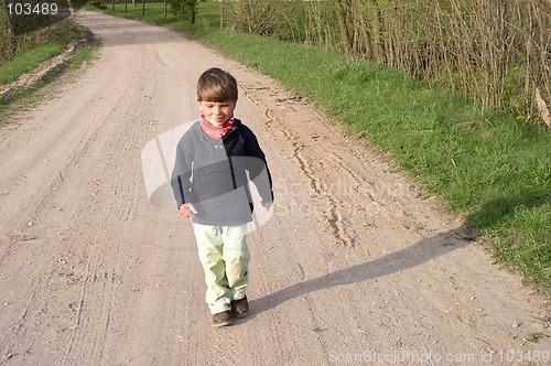Image of Walking Child