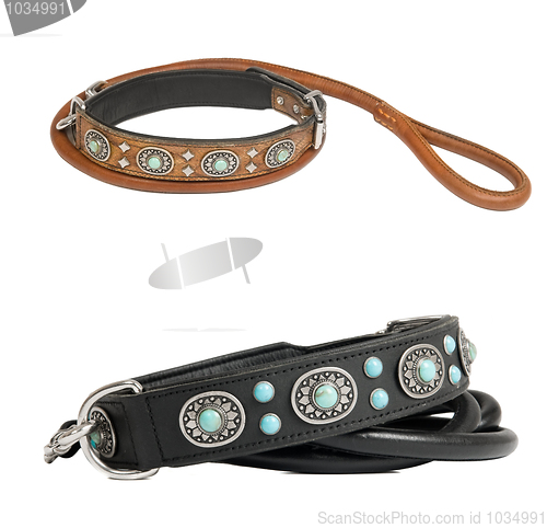 Image of two dog collar