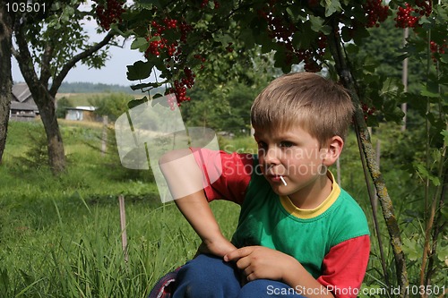 Image of Child in Nature
