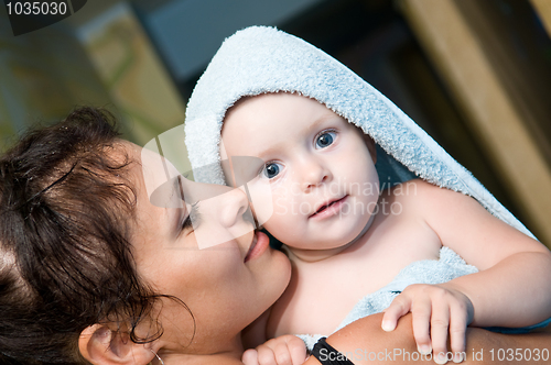 Image of mother and child