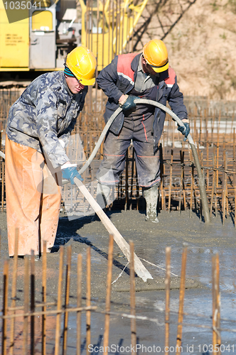 Image of workers on concrete works