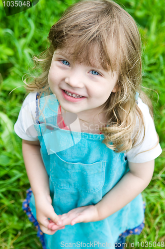 Image of happy smiling girl