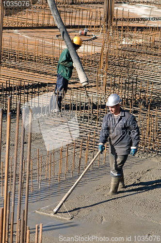 Image of workers on concrete works