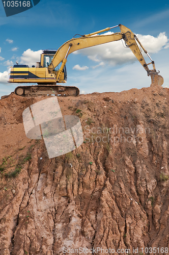 Image of loader excavator