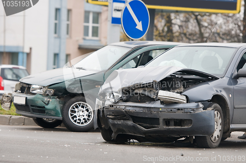 Image of Car accident crash