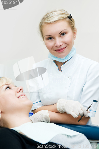 Image of visit to a dentist 