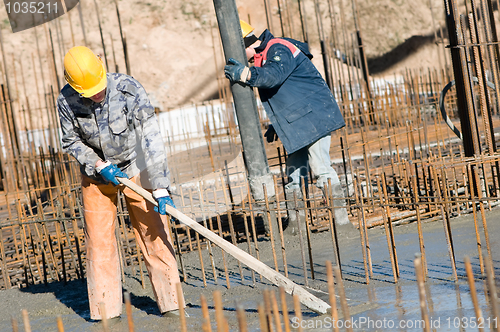 Image of workers on concrete works