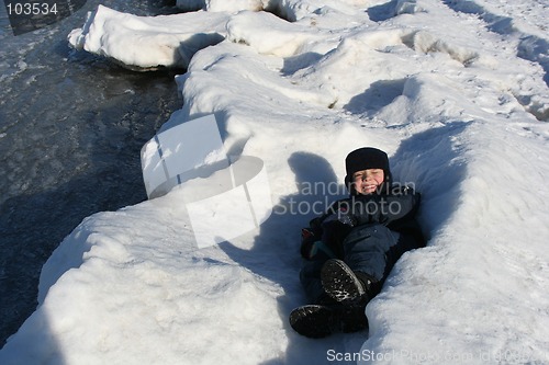 Image of Child in Winter