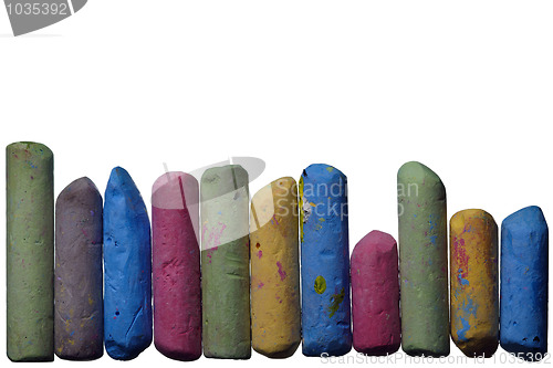 Image of colorful chalk